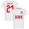 Serbia Matic 21 Team T-Shirt - White