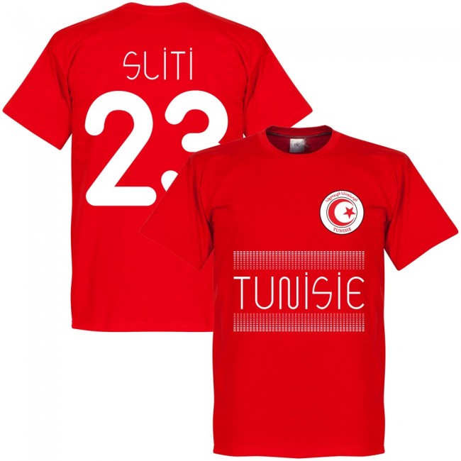 Tunisia Sliti 23 Team T-Shirt - Red