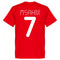 Tunisia Msakni 7 Team T-Shirt - Red