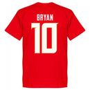 Costa Rica Bryan 10 Team T-Shirt - Red