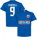 Costa Rica Campbell 9 Team T-Shirt - Royal