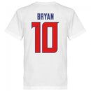 Costa Rica Bryan 10 Team T-Shirt - White