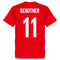 Denmark Bendtner 11 Team T-Shirt - Red