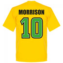 Jamaica Morrison 10 Team T-Shirt - Yellow