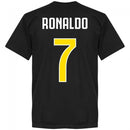 Juve Ronaldo 7 Team Kids T-shirt - Black