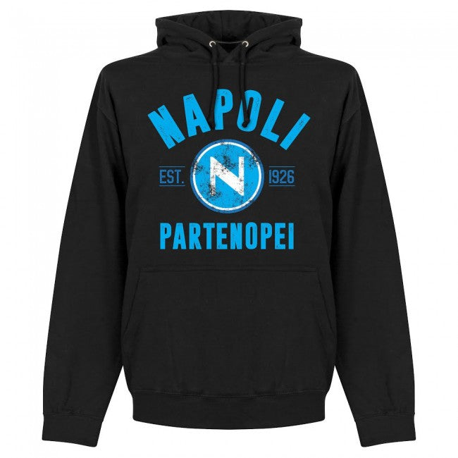 Napoli Established Hoodie -Black - Terrace Gear
