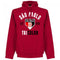 Sao Paulo Established Hoodie - Red - Terrace Gear