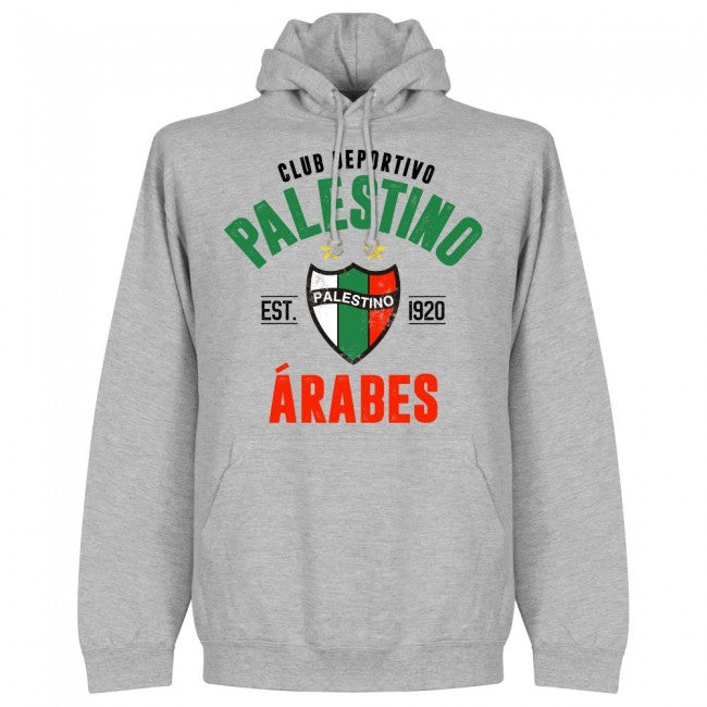 Palestino Established Hoodie - Grey - Terrace Gear