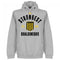 The Strongest Established Hoodie - Grey - Terrace Gear
