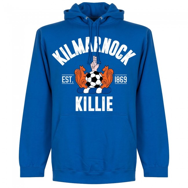 Kilmarnock Established Hoodie - Royal - Terrace Gear