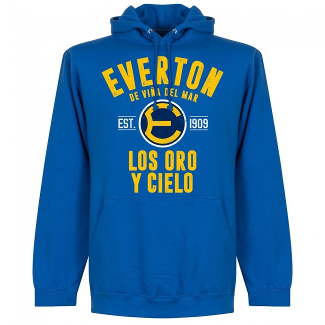 Everton de Chile Established Hoodie - Royal - Terrace Gear