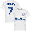 Millwall Wallace 7 Team T-Shirt - White