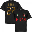 AC Milan Kaka 22 Gallery Team T-Shirt - Black