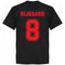 AC Milan Rijkaard 8 Team T-Shirt - Black
