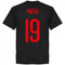Milan Piatek 19 Team T-Shirt - Black