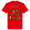 AC Milan Kaka 22 Gallery Team KIDS T-Shirt - Red