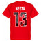 AC Milan Nesta 13 Gallery Team T-Shirt - Red
