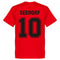 Milan Seedorf 10 Team T-Shirt - Red