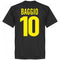 Inter Baggio 10 Team T-Shirt - Black