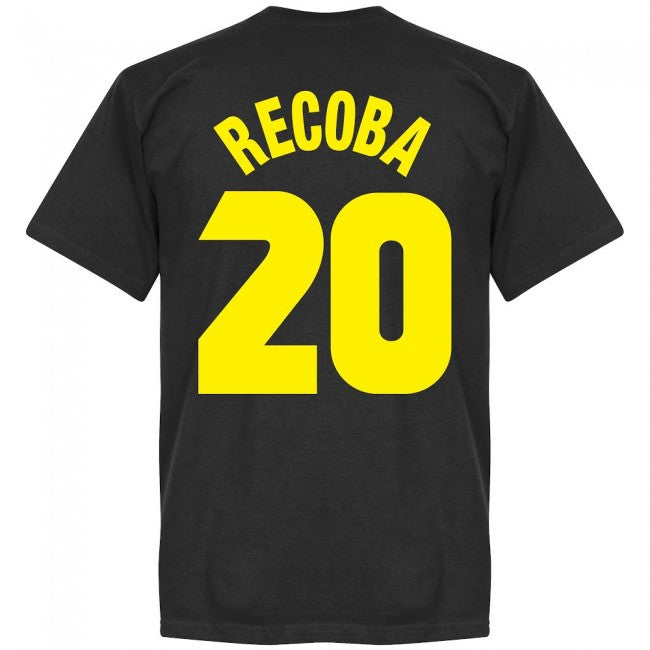Inter Recoba 20 Team T-Shirt - Black