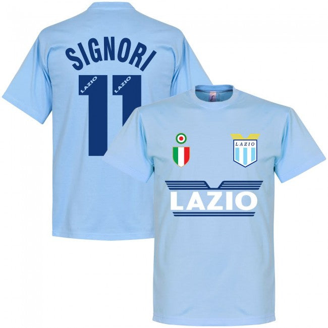 Lazio Signori 11 Team T-Shirt - Sky