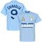 Lazio Chinaglia 9 Team T-Shirt - Sky