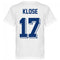 Lazio Klose 17 Team T-Shirt - White