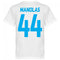 Napoli Manolas 44 Team T-Shirt - White