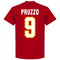 Roma Vintage Pruzzo 9 Team T-Shirt - Tango Red
