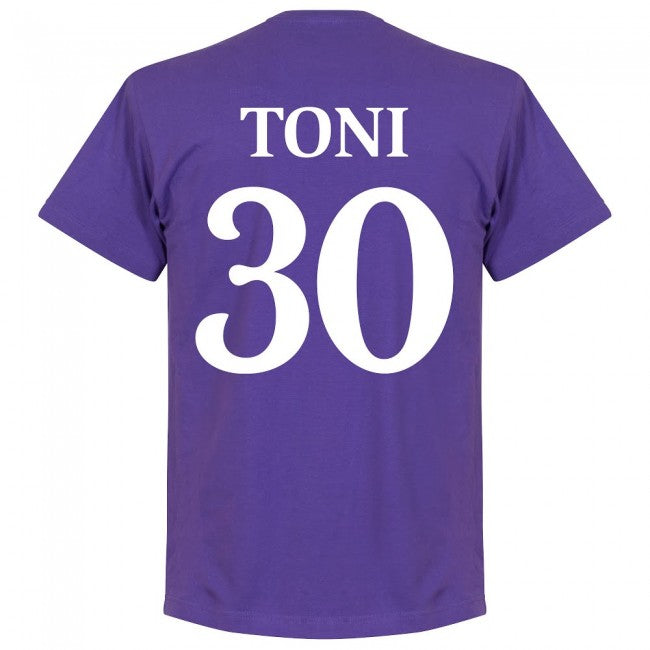 Fiorentina Toni 30 Team T-Shirt - Purple