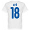 Brescia Aye 18 Team T-Shirt - White