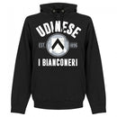 Udinese Established Hoodie - Black - Terrace Gear
