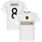 Germany Kroos 8 2020 Team T-Shirt - White