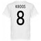 Germany Kroos 8 2020 Team T-Shirt - White
