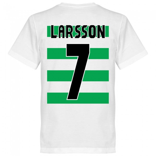 Celtic Larsson Team T-shirt - White