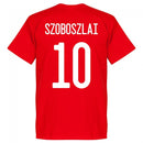 Hungary Szoboszlai 10 Team T-Shirt - Red