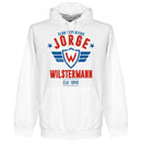 CD Jorge Wilstermann Established Hoodie - White - Terrace Gear