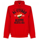 Al-Ittihad Established Hoodie - Red - Terrace Gear