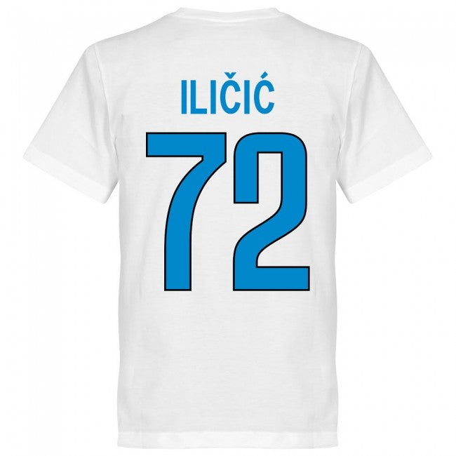 Atalanta Ilicic 72 Team T-shirt - White