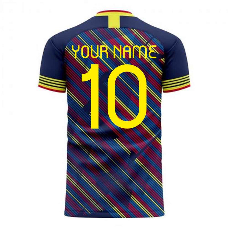 Colombia 2020-2021 Third Concept Football Kit (Libero) (Your Name)