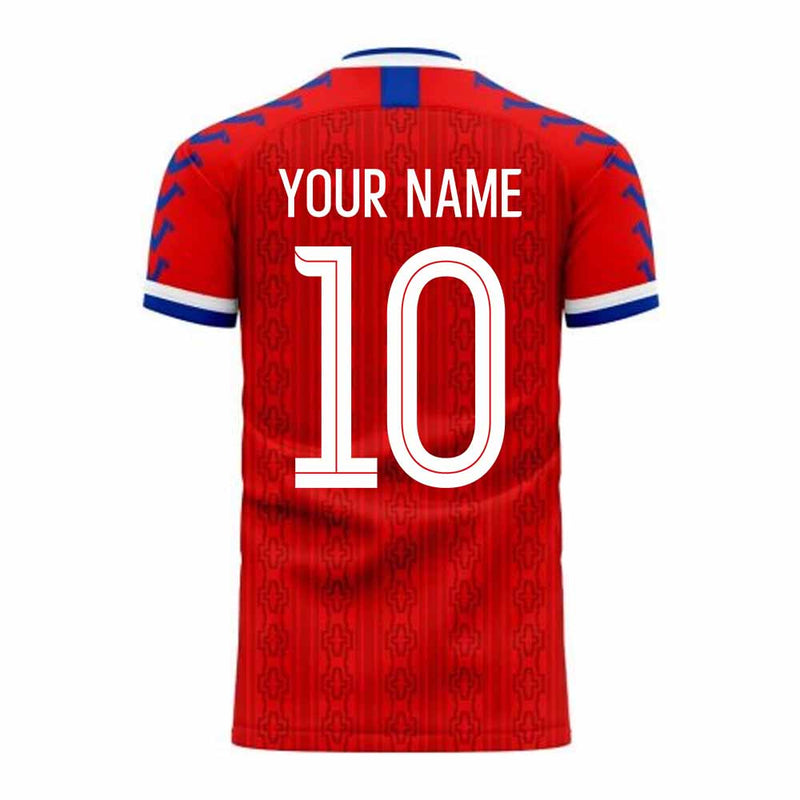 Chile 2020-2021 Home Concept Football Kit (Viper) (Your Name)