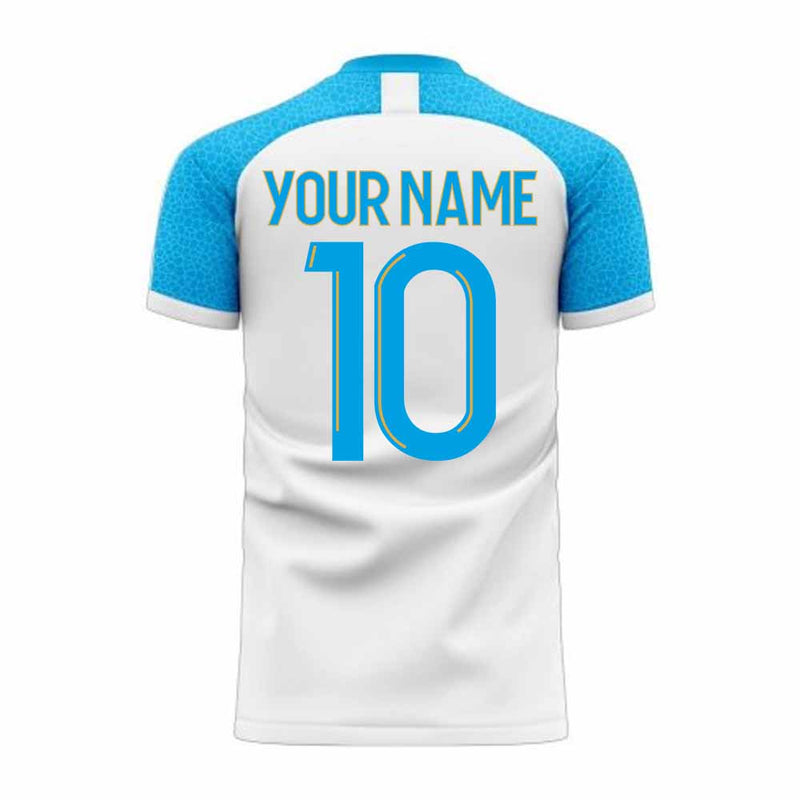 Marseille 2020-2021 Home Concept Football Kit (Libero) (Your Name)