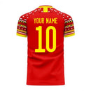 Belgium 2020-2021 Home Concept Football Kit (Libero) (Your Name)