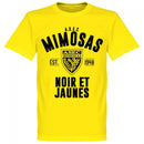 ASEC Mimosas Established T-shirt - Yellow - Terrace Gear