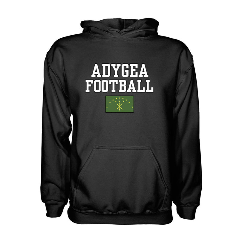 Adygea Football Hoodie - Black