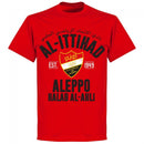 Al-Ittihad Established T-Shirt - Red - Terrace Gear