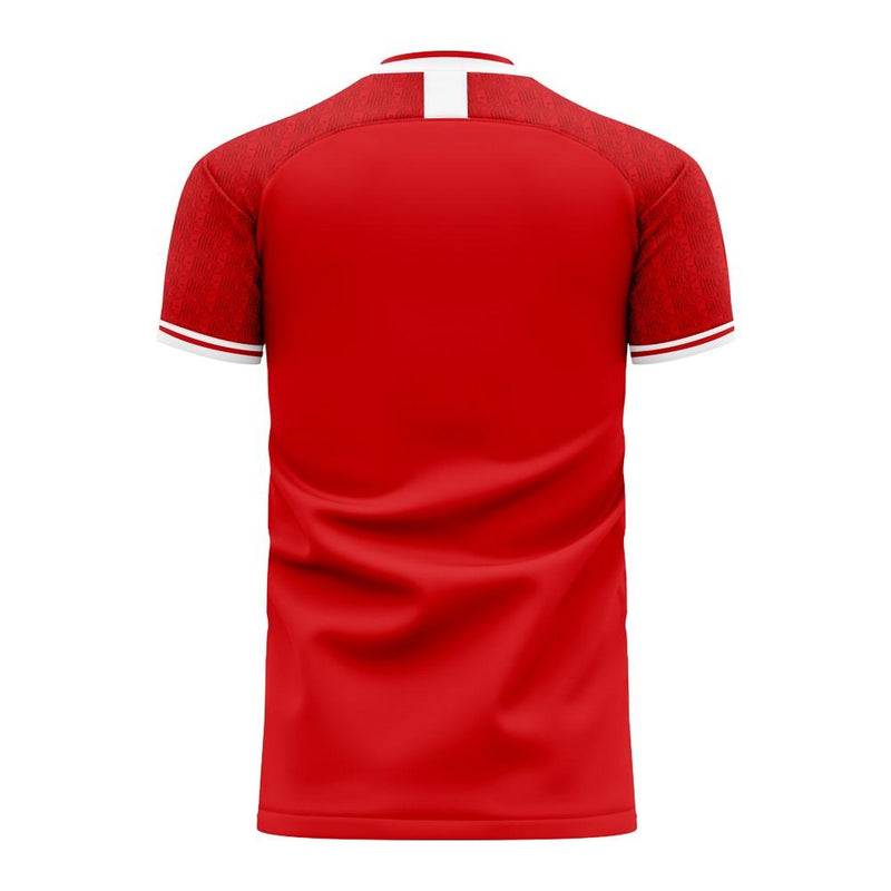 Al Ahly 2020-2021 Home Concept Football Kit (Libero) - Kids (Long Sleeve)