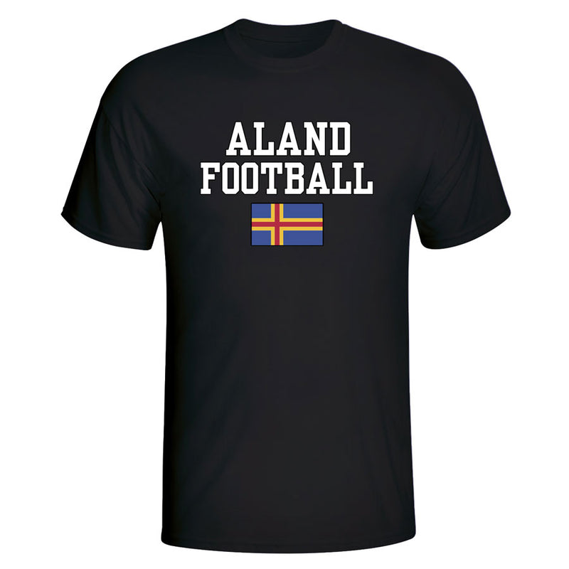 Aland Football T-Shirt - Black