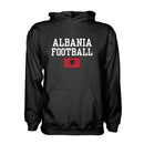 Albania Football Hoodie - Black