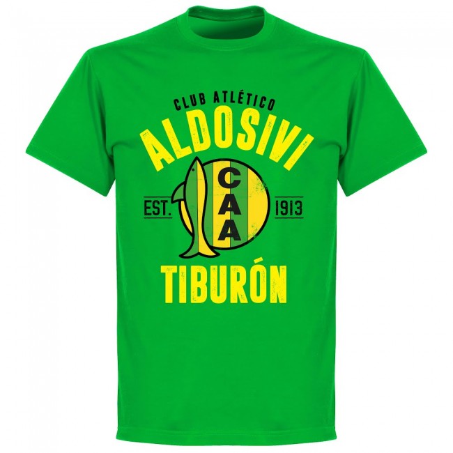 Aldosivi Established T-Shirt - Green - Terrace Gear